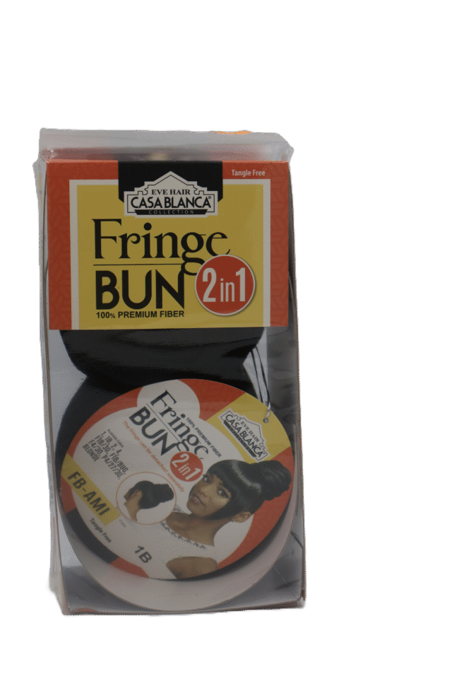 FRINGE BUN HAIR