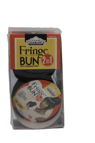 FRINGE BUN HAIR